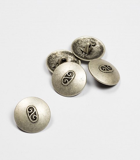 Silver Shank Buttons